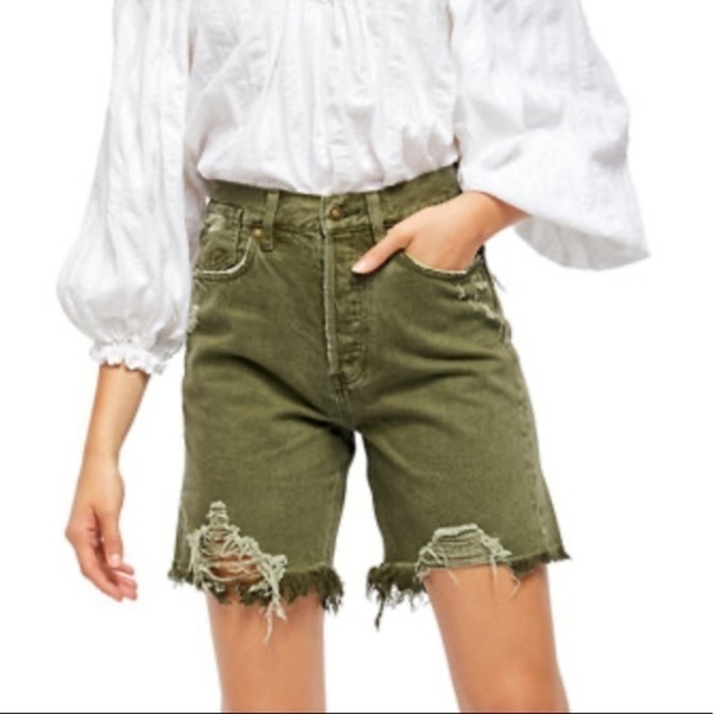 FREE PEOPLE SEQUOIA SHORTS